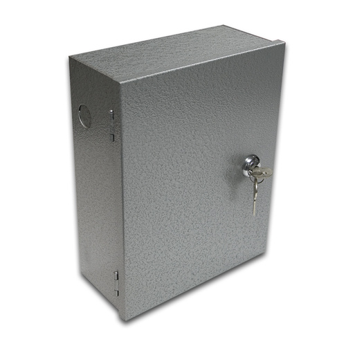 SB973 7"x9"x3" Wall Mount Electrical Locking Enclosure